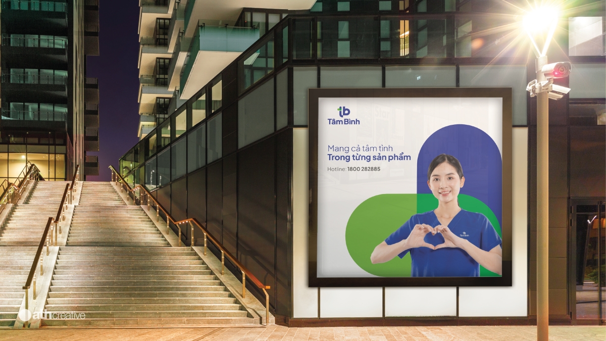 THIẾT KẾ BỘ NHẬN DIỆN THƯƠNG HIỆU TÂM BÌNH